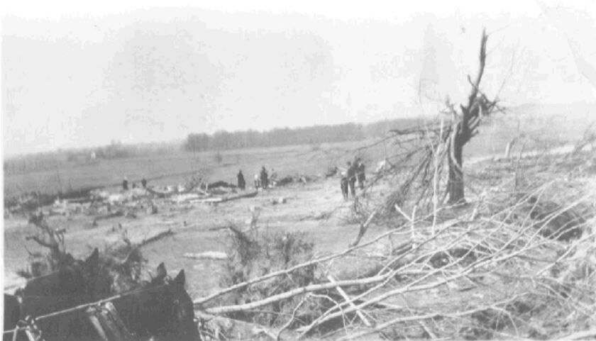 Hamilton County damage from tornado